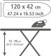 Wenko Deska do prasowania 120 x 42 cm ADVANCE, WENKO 7