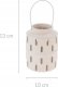 Home Styling Collection Lampion na świecę, metalowy uchwyt, 10 x 13 cm 1