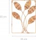 Home Styling Collection Pleciona dekoracja ścienna, liście, 50 x 35 cm 2