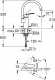 Bateria kuchenna Grohe Grohe jednouchwytowa bateria zlewozmywakowa DN 15 Eurosmart czarny mat 332022433 3