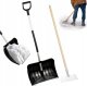 Kadax KADAX Łopata Do Śniegu Do Odśnieżania Szufla Solidna + Skuwacz Do Lodu 25cm 1