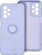 OEM Futerał SILICONE RING do SAMSUNG A52 5G / A52 LTE ( 4G ) / A52S fioletowy 5