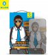 Blueo Szkło Hartowane 5D Mr. Monkey Glass - Apple iPhone 13 Pro Max / 14 Plus czarny (Strong Privacy) 1