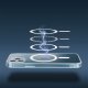 OEM Futerał CLEAR MAG COVER z ochroną aparatu kompatybilny z MagSafe do IPHONE 12 transparentny 4