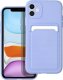 OEM Futerał CARD CASE do IPHONE 11 fioletowy 1