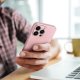 OEM Futerał METALLIC do IPHONE 14 różowy 7