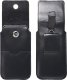 OEM Skórzana uniwersalna wsuwka z klapką - ROYAL / czarny - Rozmiar 2XL - IPHONE 6 PLUS / SAMSUNG A52 / XIAOMI REDMI NOTE 10 2