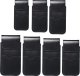 OEM Skórzana uniwersalna wsuwka z klapką - ROYAL / czarny - Rozmiar 2XL - IPHONE 6 PLUS / SAMSUNG A52 / XIAOMI REDMI NOTE 10 5