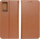 OEM Kabura SMART PRO Book skórzana do XIAOMI Redmi 13C / POCO C65 brązowy 1