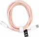 OEM Kabel Typ C do Typ C PD QC3.0 3A 60W C263 2 m różowy 1