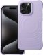 OEM Silicone Zephyr Mag Cover kompatybilny z MagSafe do IPHONE 14 PRO MAX liliowy 1