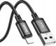 Kabel USB Hoco USB-A - Lightning 3 m Czarny 3