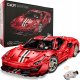 Cada Klocki konstrukcyjne CaDA Master 3187 el. Auto Sportowe dla dzieci 14+ Zdalnie sterowany Model 1:8 + Światła LED 6