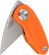 Bestech Knives Nóż składany Bestech Tulip Orange G10, Satin / Stonewashed 14C28N by Ostap Hel (BG38C) 2