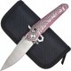 Bestech Knives Nóż składany Bestech Mothus Purple Titanium, Satin M390 by Kombou (BT2206D) 3