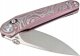 Bestech Knives Nóż składany Bestech Mothus Purple Titanium, Satin M390 by Kombou (BT2206D) 4