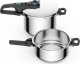 Tefal Zestaw szybkowary TEFAL Secure Trendy Pressure 4L + 6L INDUKCJA P2584301 1