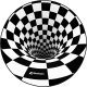Sharkoon Sharkoon SKILLER SFM12 3D Vortex, protective mat (black/white, 120cm) 1