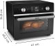 Mini piekarnik Tefal Tefal Easy Fry Air Fryer Oven 20L FW6058, mini oven (black/silver) 13