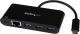 HUB USB StarTech 1x RJ-45 1x USB-C  + 3x USB-A 3.0 (HB30C3AGEPD) 1