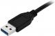 Kabel USB StarTech USB-A - USB-C 1 m Czarny (USB315AC1M) 3