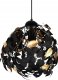 Lampa wisząca DELIGHT Trio Rl Leavy R10461932 lampa wisząca zwis 1x28W E27 czarna 2