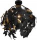 Lampa sufitowa DELIGHT Trio Rl Leavy R60461032 plafon lampa sufitowa 1x28W E27 czarny 1