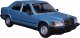 Bburago BBU 1:24 1987 Mercedes-Benz 190E Blue 21103BU 1