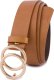 Beltimore Skórzany pasek damski do spodni sukienki koła klasyczny camel Beltimore B09 : Rozmiar pasków - r.80-95 cm NoSize 3
