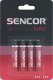 Sencor Bateria cynkowo-węglowa, AAA (LR03), AAA, 1.5V, Sencor, blistr, 4-pack 1