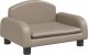 vidaXL Sofa dla dzieci, cappuccino, 50x40x30 cm, sztuczna skóra 1