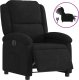 vidaXL Elektryczny fotel rozkładany, czarny, obity aksamitem 2