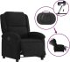 vidaXL Elektryczny fotel rozkładany, czarny, obity aksamitem 5