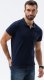 Ombre Zestaw koszulek męskich polo z dzianiny pique 3-pak - mix V22 Z28 XXL 2