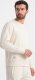 Ombre Męski dresowy komplet bluza + spodnie  kremowy V11 Z78 XXL 1