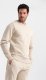 Ombre Komplet męski dresowy bluza + spodnie joggery  popielaty V1 Z79 XXL 2