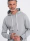 Ombre Komplet dresowy męski bluza kangurka + spodnie joggery  szary V8 Z81 XL 2