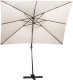 Springos Parasol ogrodowy 440 cm z pokrowcem duży na wysięgniku na balkon, taras ecru UNIWERSALNY 12