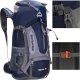 Plecak turystyczny Springos Plecak turystyczny 60 L trekkingowy wielofunkcyjny z gwizdkiem i osłoną przeciwdeszczową UNIWERSALNY 14