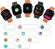 Smartwatch Active Band SMARTWATCH ZEGAREK DAMSKI WATCH ROZMOWY MĘSKI PULS SPORT KROKI SMARTBAND IW9 ULTRA 8