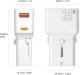 Mobile Origin Travel adapter 25W, EU/US/UK/AU, biały (TAD25-2P-WHT) 7