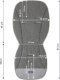 Zaffiro Zaffiro Wkładka do wózka 85 cm - Organic Grey Air Uniwersalny 13