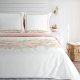 Eurofirany KOMPLET POŚCIELI SATYNOWEJ SPRING 25 220 X 200 CM BIAŁY 1