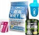 Real Pharm REAL PHARM REAL WHEY 100 KONCENTRAT BIAŁKA PROSZEK 700G - Dzika truskawka-biała czekolada 1
