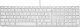 Klawiatura LMP Large Font USB Keyboard 110 keys wired USB keyboard with 2x USB and aluminum upper cover - Swiss 1