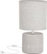 Lampka biurkowa Candellux Dina lampa biurkowa stołowa szara 41-24398 2