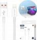 Kabel USB Jellico USB-A - Lightning 1 m Biały (6974929200831) 5