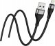 Kabel USB Jellico USB-A - Lightning 1 m Czarny (6974929202286) 2