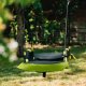 Huśtawka Małpiszon Leżak huśtawka do ogrodu 160 cm  Plum Play czarno-zielony 3