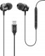Słuchawki Cellular Line Cellularline USB-C In Ear Kopfhörer mit Mikrofon Schwarz 5